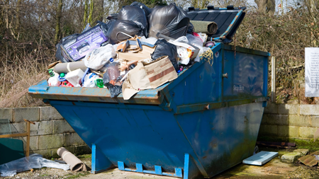 Abbott Skip Hire registered waste carrier compliance graphic